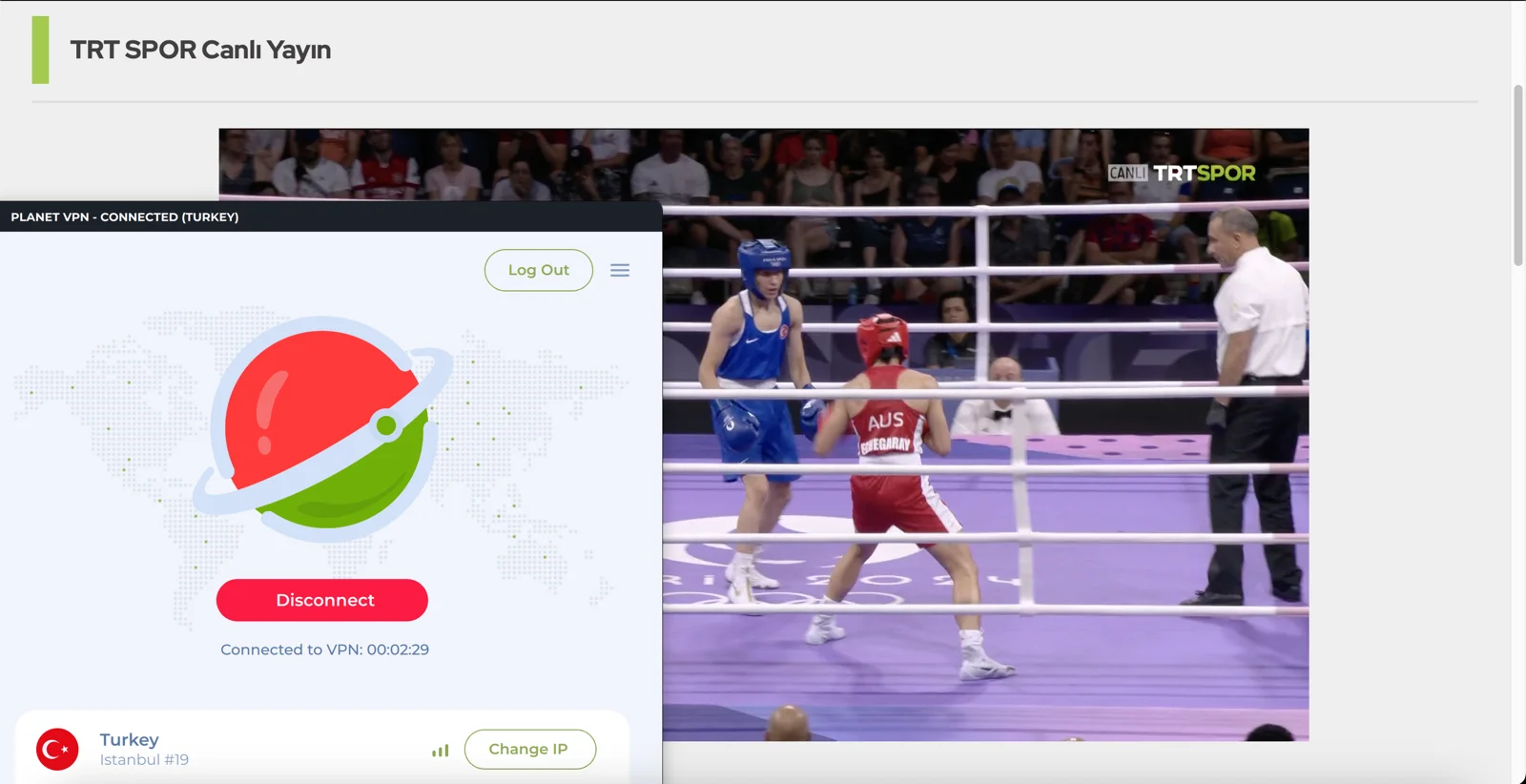 Planet VPN, TRT kanallarını yurt dışından izlemek için kullanabileceğiniz en hesaplı seçenek.