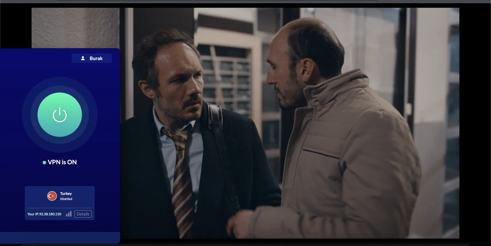 Tabii'yi yurt dışından izlemek isteyenler için önereceğim son alternatif ise VeePN.